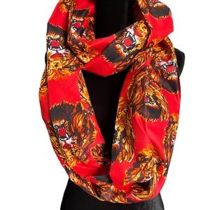 African Print Infinity Scarf and Head wrap